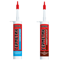 Boxer U, герметик силиконовый универсальный белый, 280ml (1КОР-12шт)