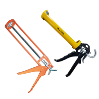 Полукорпусной пистолет для герметиков 310мл с гладким штоком (1к-40шт)