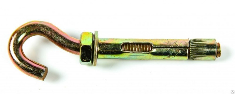 Анкерный болт скрюком  10х50