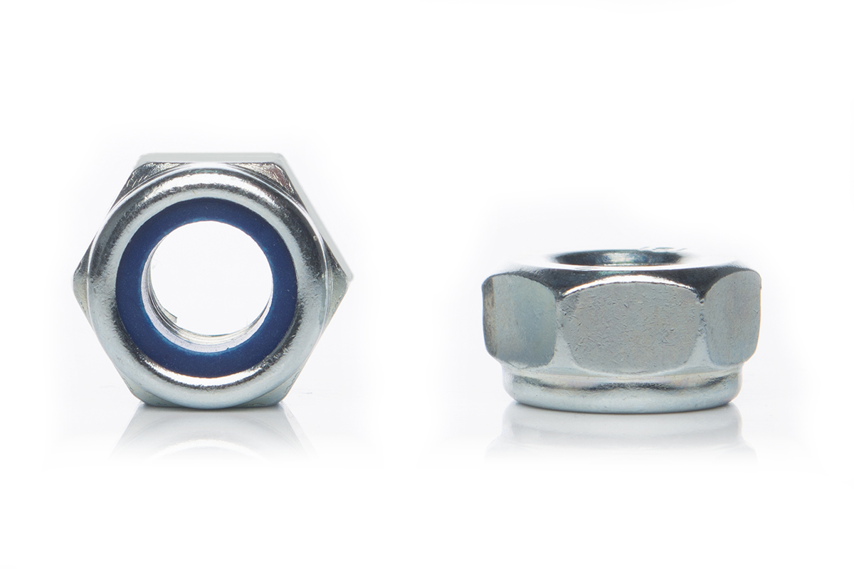 Гайка с контрящим (стопорным) кольцом ГОСТ Р 50273-92 М6