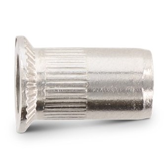 ART 1023 A2 M 3Х9 Гайка-заклёпка потай. бортик с насечк.