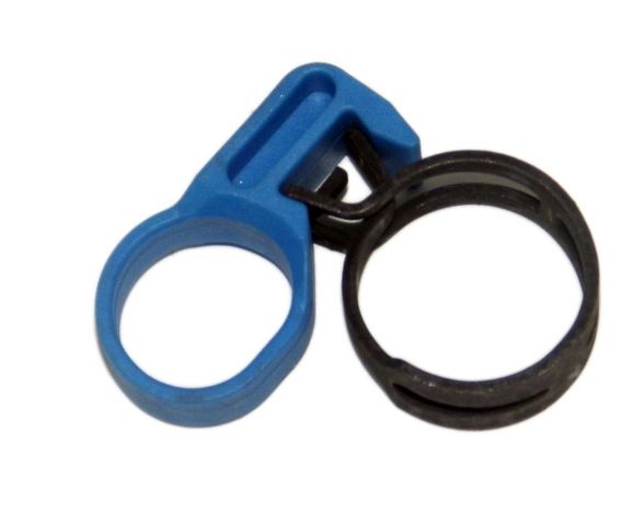 Пружинный хомут с чекой 19*12