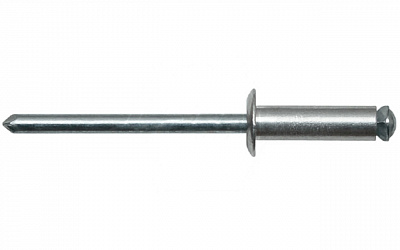 Заклепка вытяжная, лепестковая, бортик стандартный АЛ/СТ