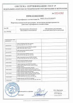 Сертификат на Соединительные (переходные) гайки DIN 6334 (М6-М12) 4